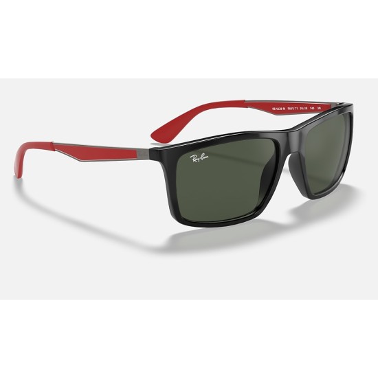 RB4228M SCUDERIA FERRARI COLLECTION
Lenses: Green Classic  +  Frame: Black