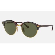 CLUBROUND CLASSIC
Lenses: Green Classic G-15  +  Frame: Red Havana