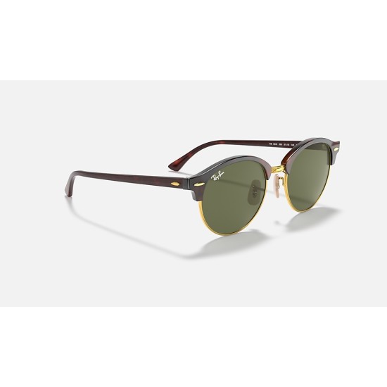 CLUBROUND CLASSIC
Lenses: Green Classic G-15  +  Frame: Red Havana