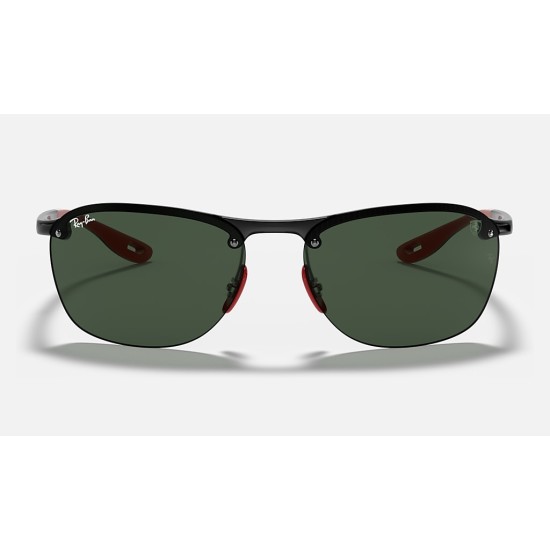 RB4302M SCUDERIA FERRARI COLLECTION
Lenses: Green Classic  +  Frame: Black