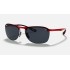 RB4302M SCUDERIA FERRARI COLLECTION
Lenses: Grey Classic  +  Frame: Red
