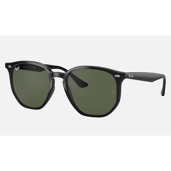 RB4306
Lenses: Green Classic  +  Frame: Black