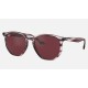 RB4306
Lenses: Dark Violet Classic  +  Frame: Striped Bordeaux Havana