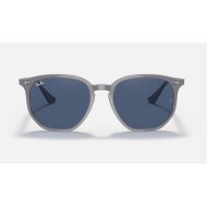 RB4306
Lenses: Dark Blue Classic  +  Frame: Grey