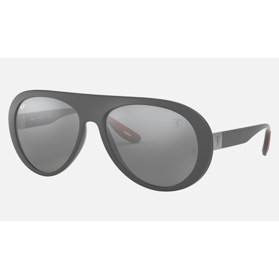 RB4310M SCUDERIA FERRARI COLLECTION
Lenses: Grey Mirror  +  Frame: Grey