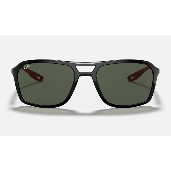 RB4329M SCUDERIA FERRARI COLLECTION
Lenses: Green Classic  +  Frame: Black