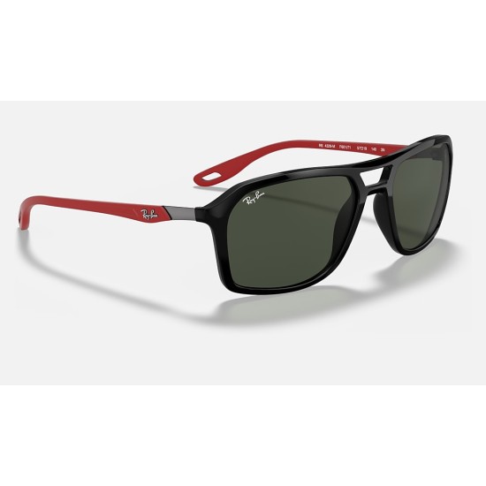RB4329M SCUDERIA FERRARI COLLECTION
Lenses: Green Classic  +  Frame: Black