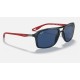 RB4329M SCUDERIA FERRARI COLLECTION
Lenses: Dark Blue Classic  +  Frame: Blue