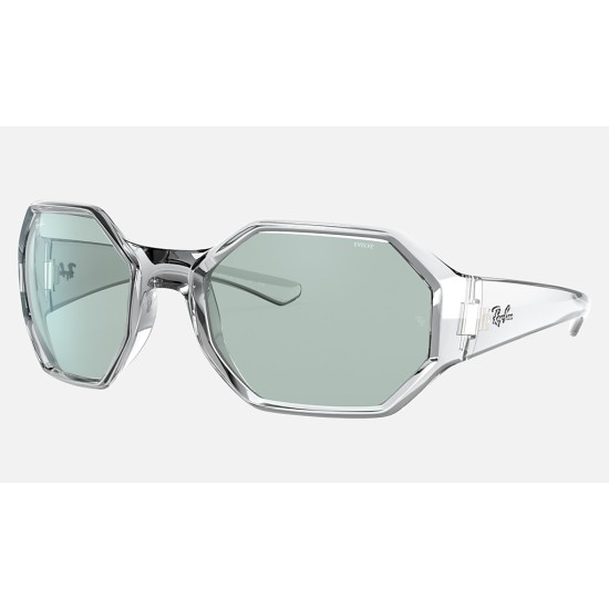 RB4337 EVOLVE
Lenses: Green Photochromic Classic  +  Frame: Transparent