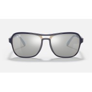 STATE SIDE MIRROR EVOLVE
Lenses: Grey/Blue Photochromic Mirror  +  Frame: Light Blue