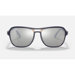 STATE SIDE MIRROR EVOLVE
Lenses: Grey/Blue Photochromic Mirror  +  Frame: Light Blue