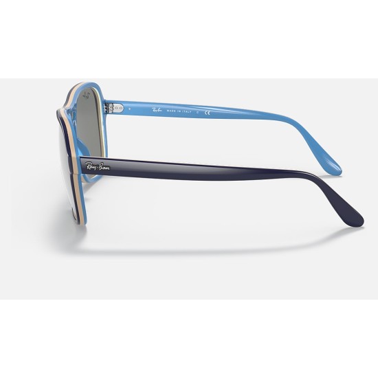 STATE SIDE MIRROR EVOLVE
Lenses: Grey/Blue Photochromic Mirror  +  Frame: Light Blue