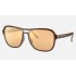 STATE SIDE MIRROR EVOLVE
Lenses: Orange Photochromic Mirror  +  Frame: Dark Brown