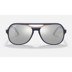 POWDERHORN MIRROR EVOLVE
Lenses: Grey/Blue Photochromic Mirror  +  Frame: Light Blue