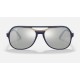 POWDERHORN MIRROR EVOLVE
Lenses: Grey/Blue Photochromic Mirror  +  Frame: Light Blue