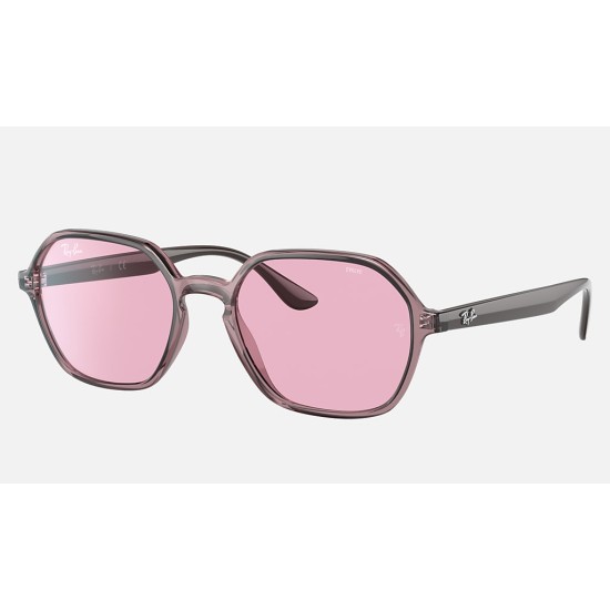 RB4361 EVOLVE
Lenses: Pink Photochromic Classic  +  Frame: Transparent Violet