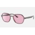 RB4361 EVOLVE
Lenses: Pink Photochromic Classic  +  Frame: Transparent Violet