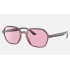 RB4361 EVOLVE
Lenses: Pink Photochromic Classic  +  Frame: Transparent Violet