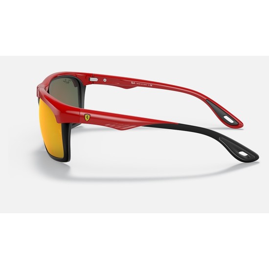 RB4363M SCUDERIA FERRARI COLLECTION
Lenses: Red Mirror  +  Frame: Red