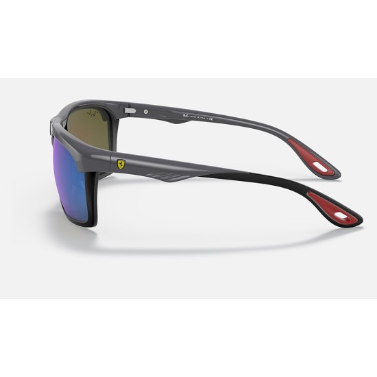 RB4363M SCUDERIA FERRARI COLLECTION
Lenses: Blue Mirror  +  Frame: Grey