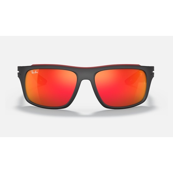 RB4364M SCUDERIA FERRARI COLLECTION
Lenses: Red Mirror  +  Frame: Black