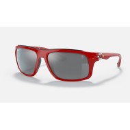 RB4364M SCUDERIA FERRARI COLLECTION
Lenses: Grey Mirror  +  Frame: Red