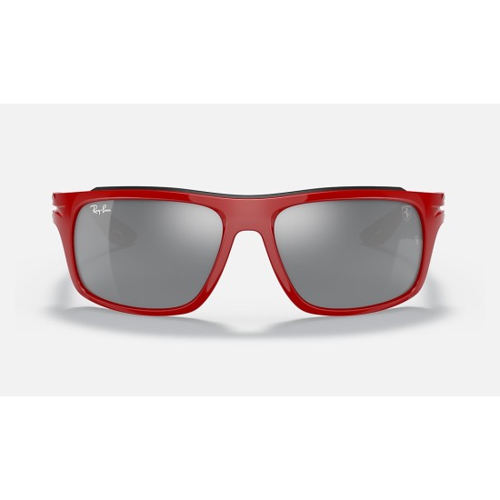 RB4364M SCUDERIA FERRARI COLLECTION
Lenses: Grey Mirror  +  Frame: Red