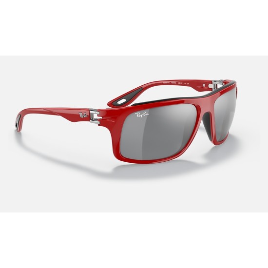 RB4364M SCUDERIA FERRARI COLLECTION
Lenses: Grey Mirror  +  Frame: Red