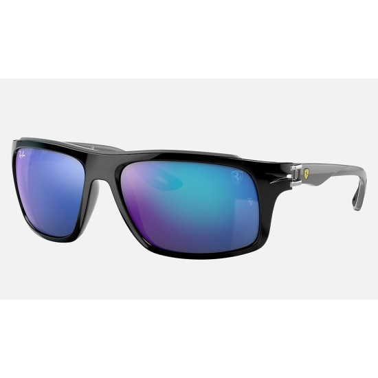 RB4364M SCUDERIA FERRARI COLLECTION
Lenses: Blue Mirror  +  Frame: Black