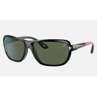 RB4365M SCUDERIA FERRARI COLLECTION
Lenses: Green Classic G-15  +  Frame: Black