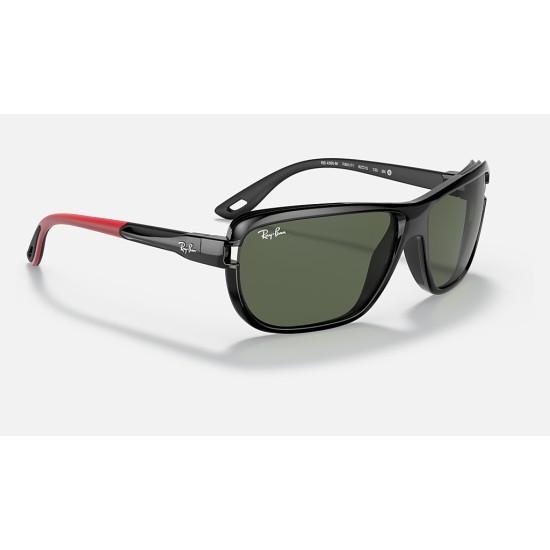 RB4365M SCUDERIA FERRARI COLLECTION
Lenses: Green Classic G-15  +  Frame: Black