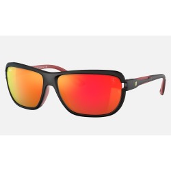 RB4365M SCUDERIA FERRARI COLLECTION
Lenses: Red Mirror  +  Frame: Black