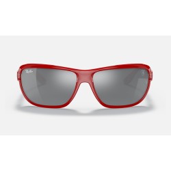 RB4365M SCUDERIA FERRARI COLLECTION
Lenses: Grey Mirror  +  Frame: Red