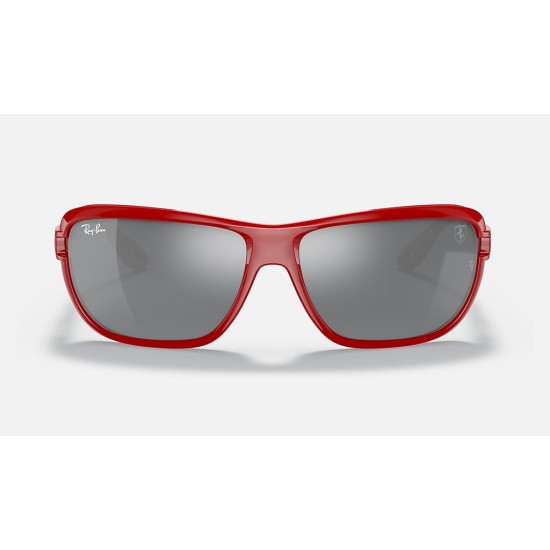 RB4365M SCUDERIA FERRARI COLLECTION
Lenses: Grey Mirror  +  Frame: Red