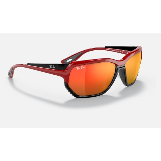 RB4366M SCUDERIA FERRARI COLLECTION
Lenses: Red Mirror  +  Frame: Red