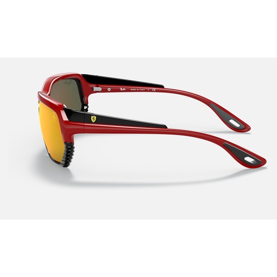 RB4366M SCUDERIA FERRARI COLLECTION
Lenses: Red Mirror  +  Frame: Red