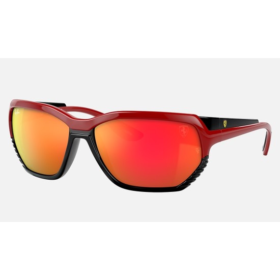 RB4366M SCUDERIA FERRARI COLLECTION
Lenses: Red Mirror  +  Frame: Red