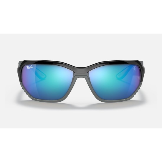 RB4366M SCUDERIA FERRARI COLLECTION
Lenses: Blue Mirror  +  Frame: Black