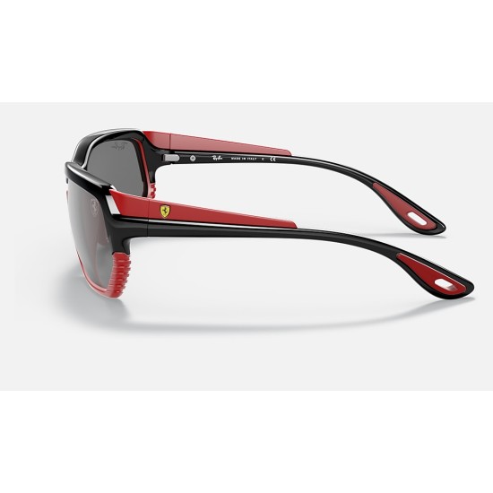 RB4366M SCUDERIA FERRARI COLLECTION
Lenses: Grey Mirror  +  Frame: Black