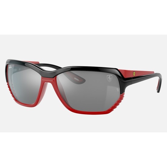 RB4366M SCUDERIA FERRARI COLLECTION
Lenses: Grey Mirror  +  Frame: Black
