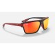 RB4370M SCUDERIA FERRARI COLLECTION
Lenses: Red Mirror  +  Frame: Black