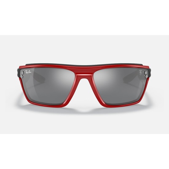 RB4370M SCUDERIA FERRARI COLLECTION
Lenses: Grey Mirror  +  Frame: Red