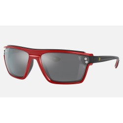 RB4370M SCUDERIA FERRARI COLLECTION
Lenses: Grey Mirror  +  Frame: Red