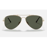 AVIATOR TITANIUMLenses: Green Classic  +  Frame: Gold