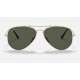 AVIATOR TITANIUMLenses: Green Classic  +  Frame: Gold