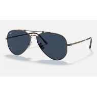 AVIATOR TITANIUMLenses: Blue Classic  +  Frame: Pewter