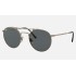 ROUND DOUBLE BRIDGE TITANIUM
Lenses: Grey Classic  +  Frame: Antique Gold