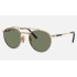 ROUND II TITANIUM
Lenses: Green Classic  +  Frame: Gold