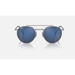 ROUND II TITANIUM
Lenses: Grey Blue Mirror  +  Frame: Silver