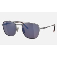 FRANK II TITANIUM
Lenses: Grey Blue Mirror  +  Frame: Silver